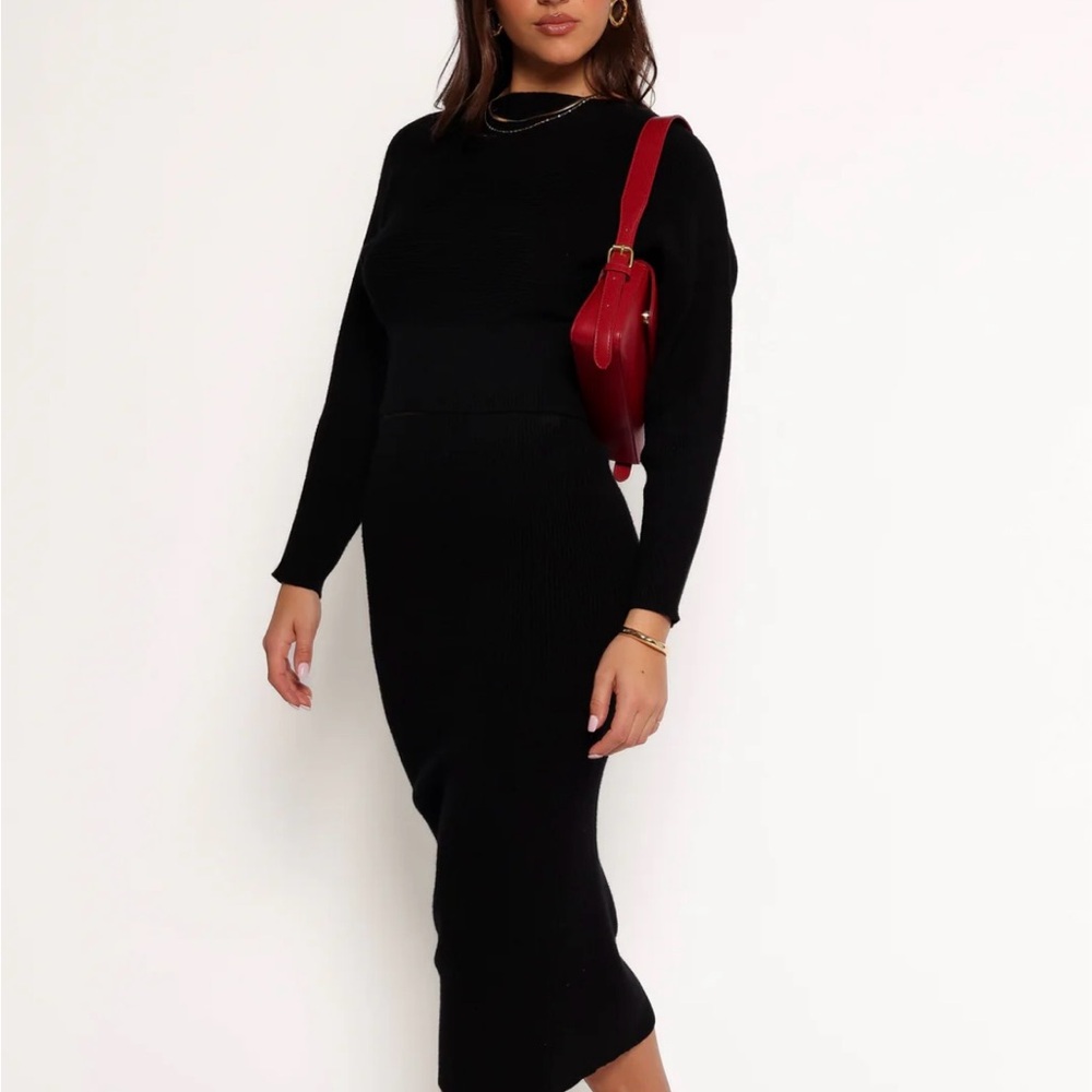 Petal & Pup Black Matching Set